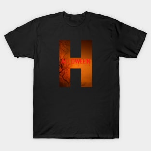 Halloween bright sub setting design T-Shirt